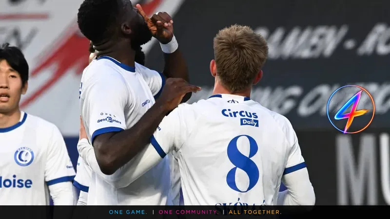Wilfried Kanga's Disallowed Goal Sparks Controversy for AA Gent