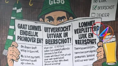 Anderlecht and Lommel Tifos Marred by Spelling Errors