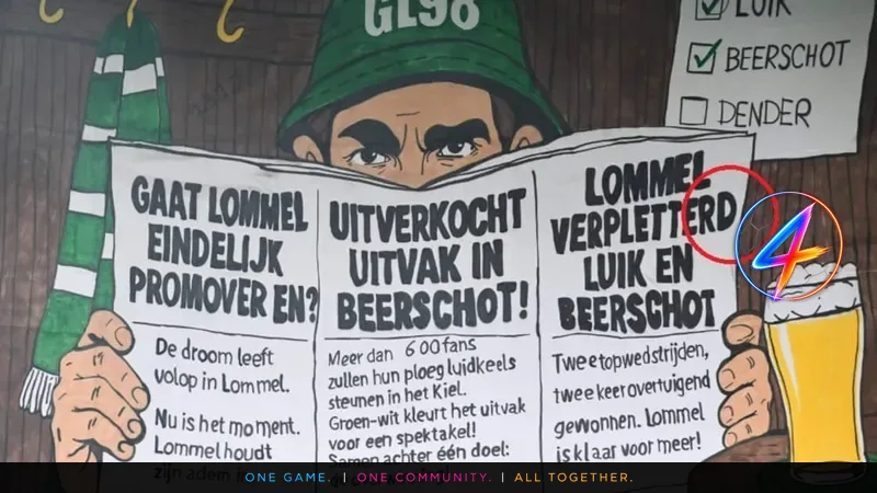 Anderlecht and Lommel Tifos Marred by Spelling Errors