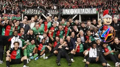 NEC clinches Champions League spot, Van Schaik celebrates