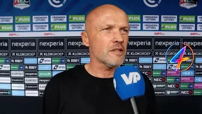 Dick Schreuder celebrates NEC win, clinches Champions League spot