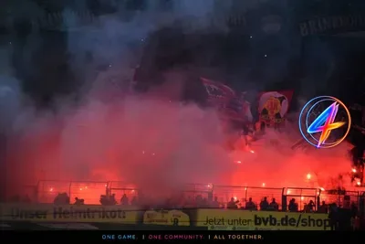 Belgian fans make the ground shake after World Cup win