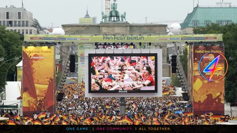 Broadcaster Encourages Early World Cup Fan Celebrations