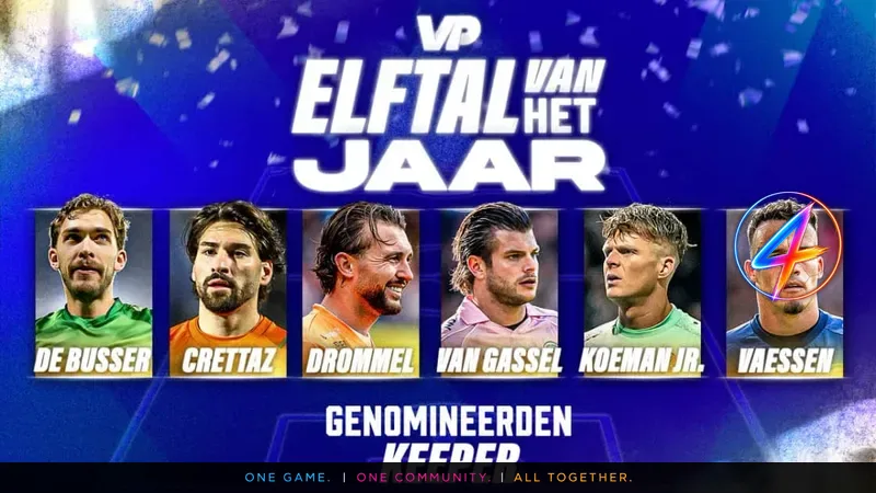 VoetbalPrimeur Announces Six Goalkeeper of the Year Nominees