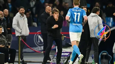 Antonio Conte leaves Napoli as Kevin De Bruyne and Romelu Lukaku wait