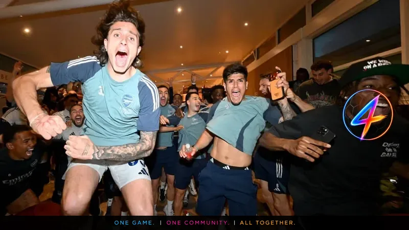 Arsenal Celebrate Premier League Title at Emirates