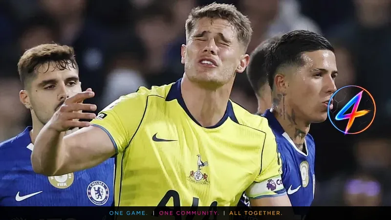 Tottenham Remain in Relegation Fight After 2-1 Loss to Chelsea