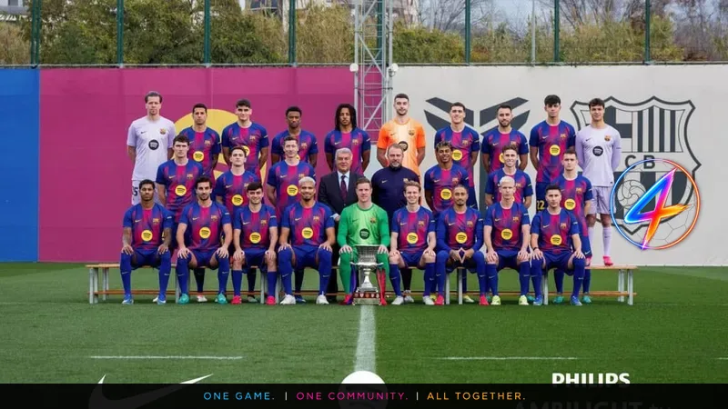 FC Barcelona Receives Luxury Watch for La Liga Title