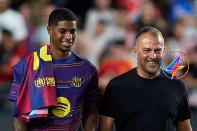 Barcelona manager enters Rashford transfer saga with £100m bid