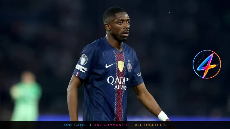 Ousmane Dembélé Withdraws Ahead of Champions League Final