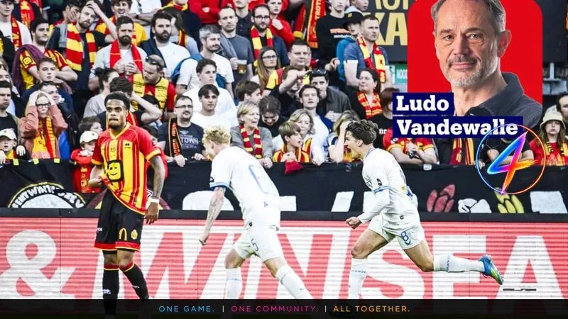 Christos Tzolis scores as Club Brugge clinches title