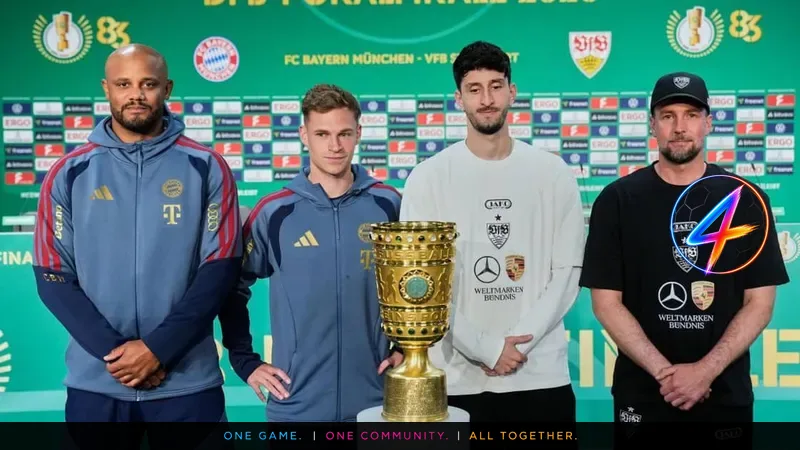 Bayern Munich target double against Stuttgart in German Cup final