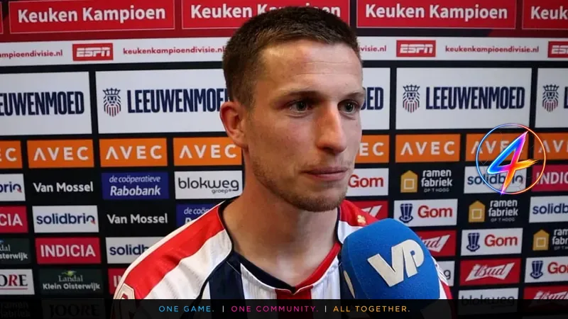 Willem II face Volendam with deficit after Doodeman goal