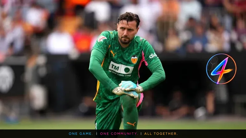 Stole Dimitrievski becomes Valencia's first-choice goalkeeper
