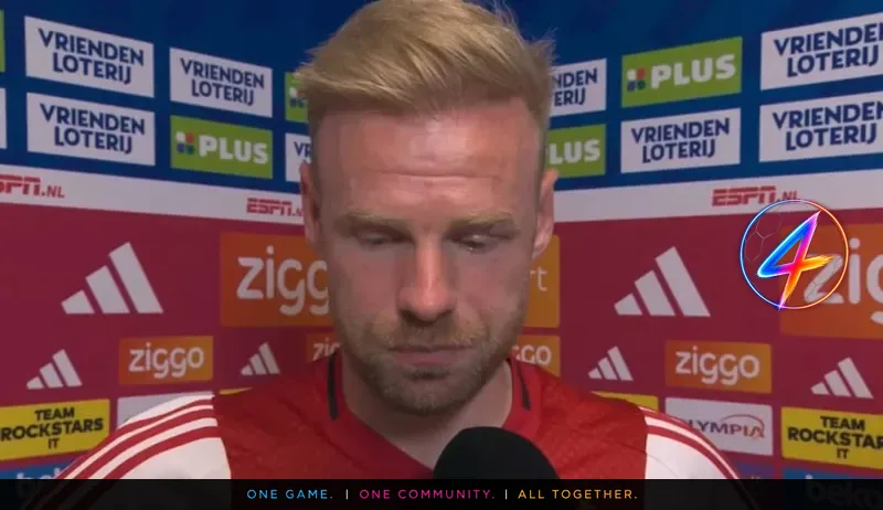 Klaassen breaks down after Ajax clinch Europa League spot