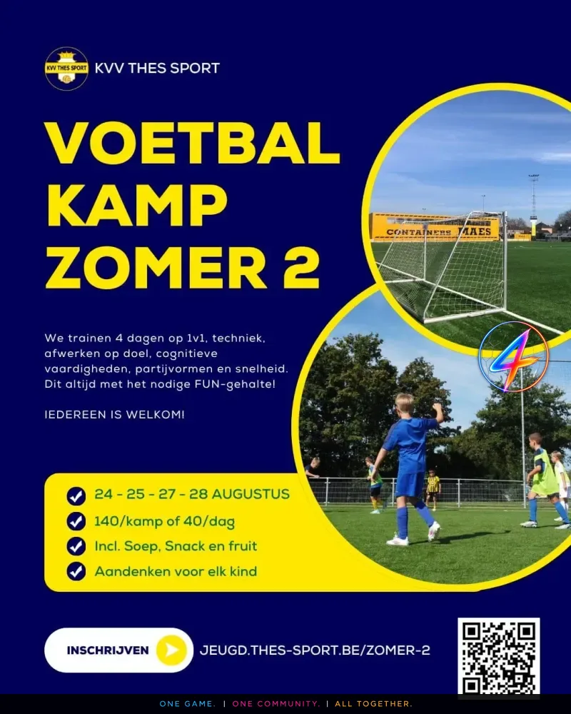 Voetbalkamp zomer 2