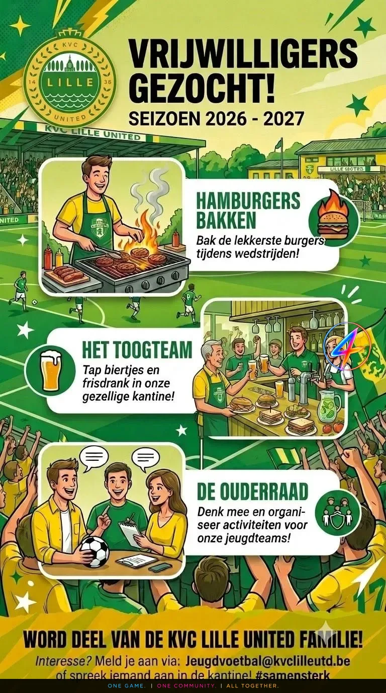 Verschillende Vrijwilligers