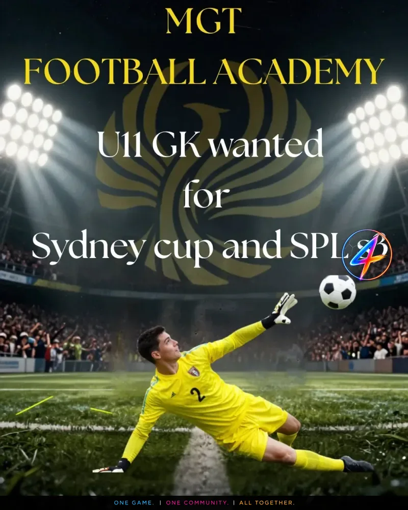 U11 Goalkeeper!