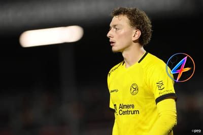 Almere City-doelman Tristan Kuijsten geeft play-offfout toe
