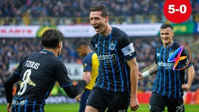 Club Brugge Crush Union 5-0, Near 20th League Title