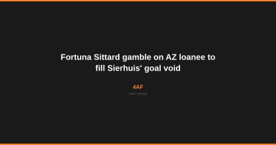 Fortuna Sittard gokt op AZ-huurling om de kloof van Sierhuis te vullen